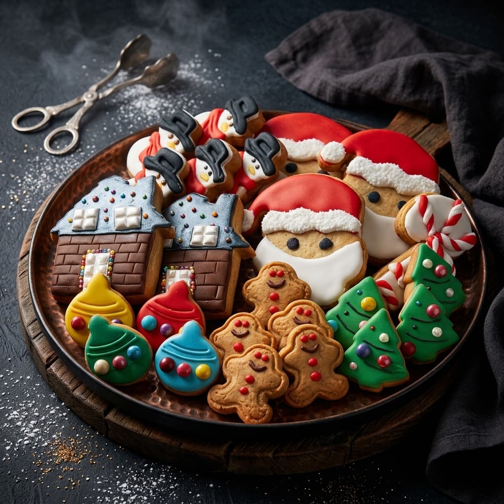 Özel Tasarım Yılbaşı Kurabiye Seti